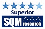 SQM research Superior rating badge